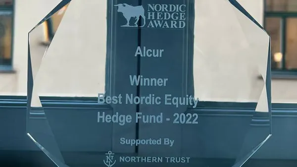 Alcur Alcur wins at Nordic Hedge Awards - Atle